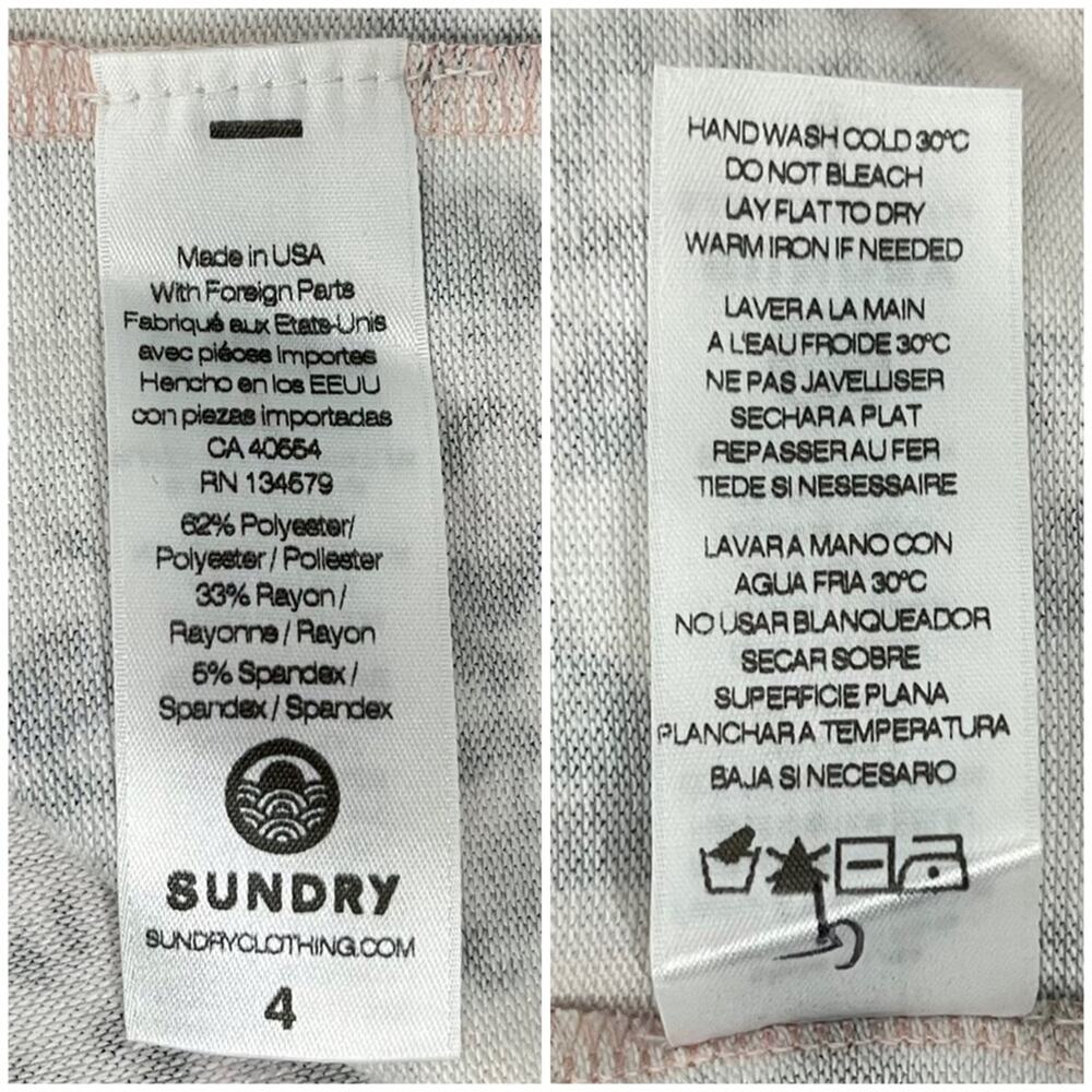 Sundry Python Snake Print Pullover Sweatshirt Pin… - image 8